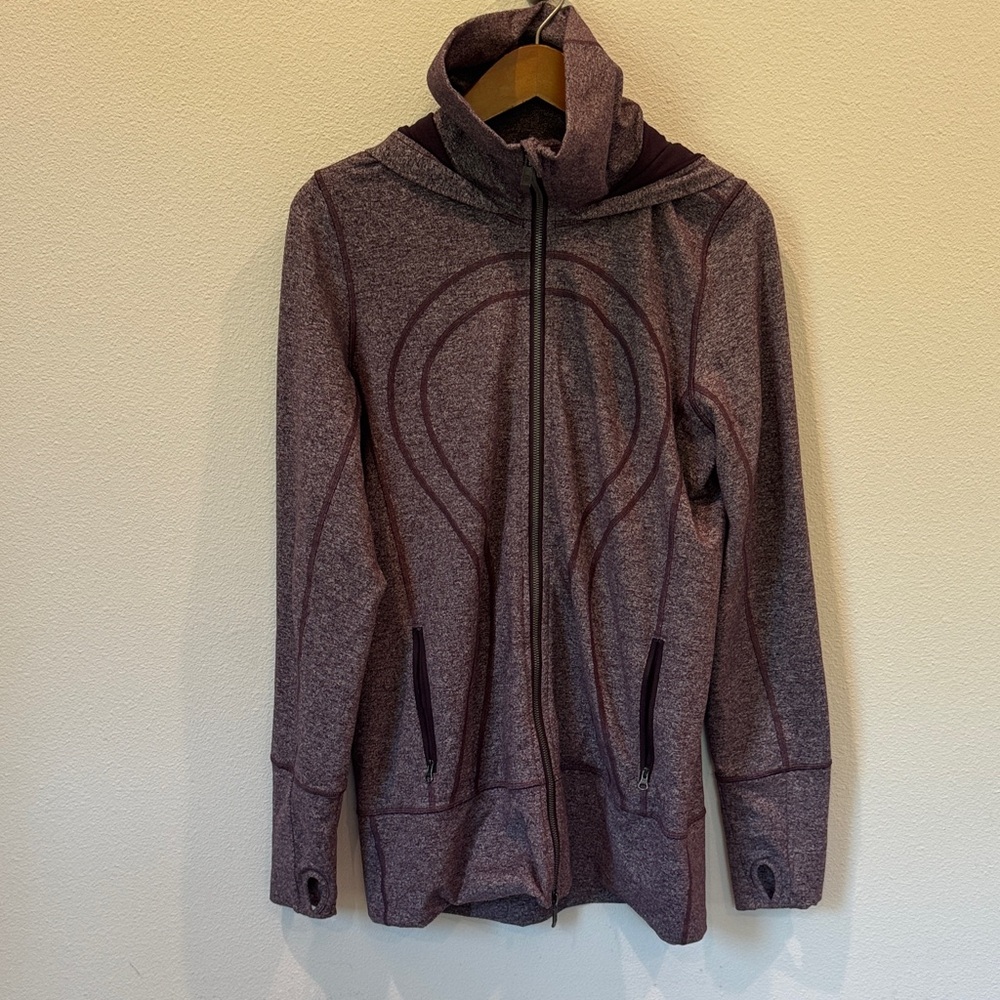 Lululemon Purple Zip-Up Hoodie